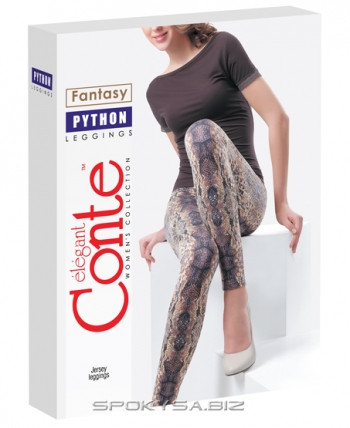 Легінси, леггенсы Conte, Конте FANTASY Leggins Python