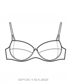 Бюстгальтер Milavitsa 11981