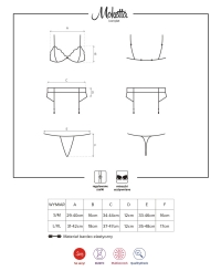 Комплект Obsessive MOKETTA SET