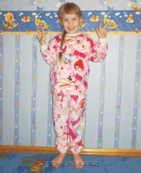 Пижама для девочек Wictoria W43 Angry Birds